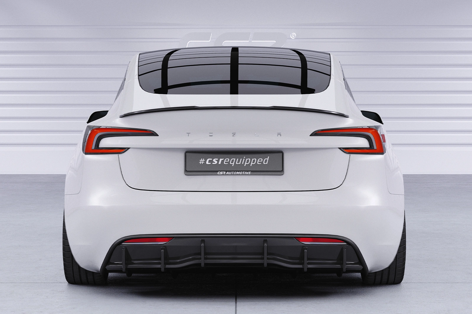 Tesla Model 3 facelift bag diffuser